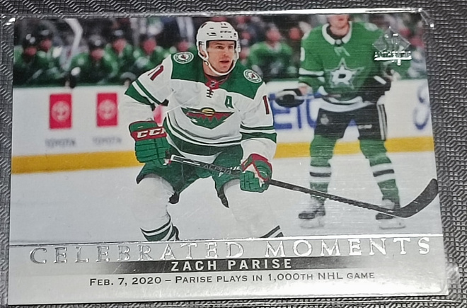 2020-21 SP Authentic SPA Celebrated Moments #105 Wild - ZACH