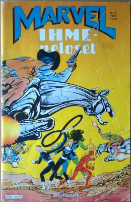 Marvel 8/1988 Ihmeneloset: Matkalla maailmojen sotaan