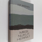 Leif Andersen : Miksi nukut, Herra? - pikkukuva 1