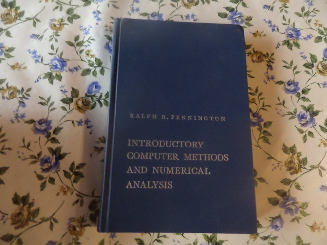 introductory computer methods and numerical analysis   1