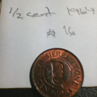 Sierra Leone  ½ cent 1964, km#16 - pikkukuva 1