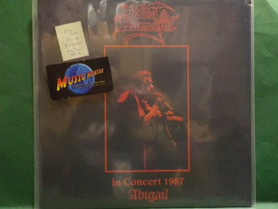 KING DIAMOND - IN CONCERT 1987 ABIGAIL - EU91 EX+/EX+ LP