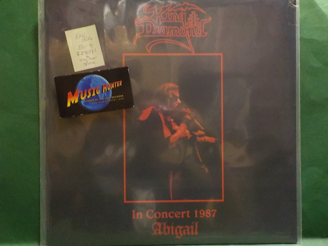 KING DIAMOND - IN CONCERT 1987 ABIGAIL - EU91 EX+/EX+ LP