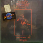 KING DIAMOND - IN CONCERT 1987 ABIGAIL - EU91 EX+/EX+ LP - pikkukuva 1
