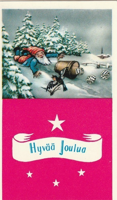 VANHA POSTIKORTTI - HYVÄÄ JOULUA (AMI3-S1)
