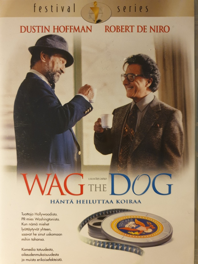 Wag the Dog - häntä heiluttaa koiraa DVD
