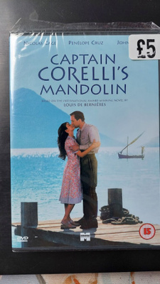 DVD Captain Corelli´s Mandolin - UUSI