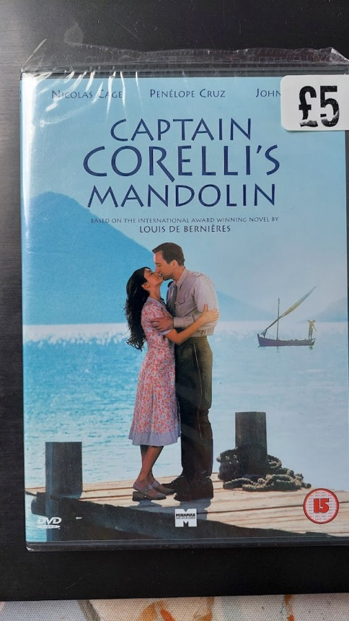 DVD Captain Corelli´s Mandolin - UUSI