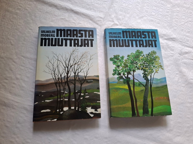 Wilhelm Moberg Maasta muuttajat 1 ja 2