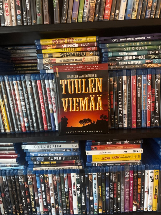 Tuulen viemää 4 levyn keräilykokoelma
