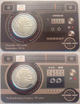 2 euro Suomi 2026 coincards