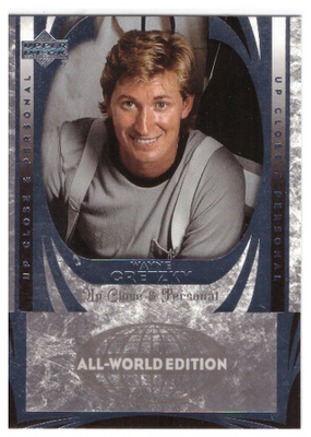 WAYNE GRETZKY 04-05 UD All-World Edition #91