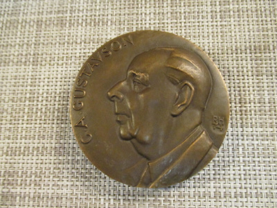 C. A .Gustavson mitali 1974./Raimo Heino 74.