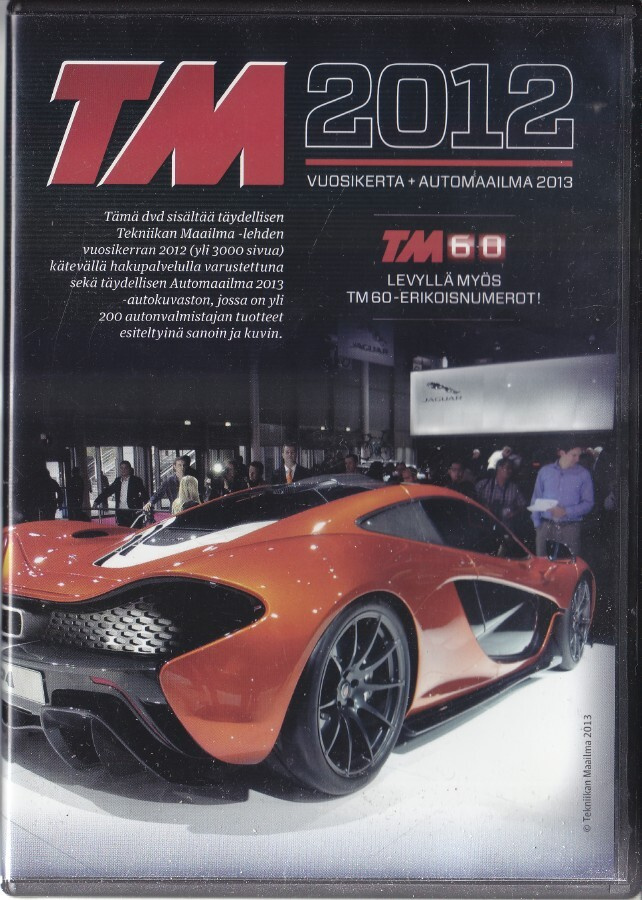 TM 2012 vuosikerta + Automaailma 2013 (DVD)
