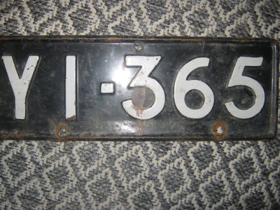 Rekisterikilpi YI-365