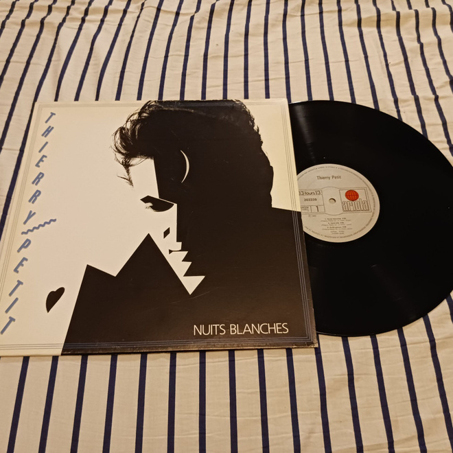 Thierry Petit – Nuits Blanches lp New Wave orig 1984 hieno