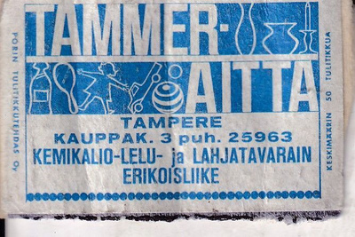 Tampere. Tammer Aitta. s113