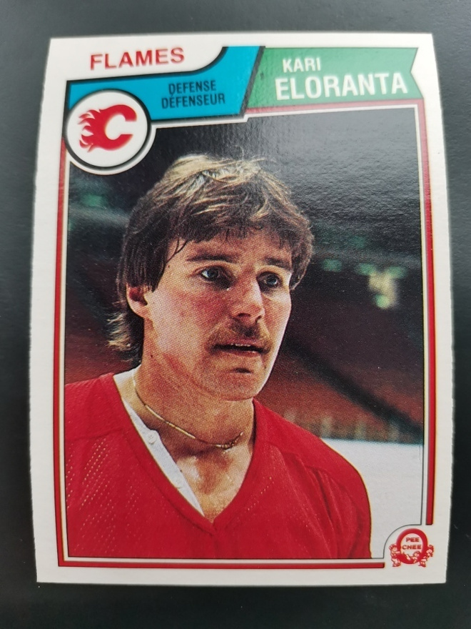 1983 OPC #81 Kari Eloranta Rookie