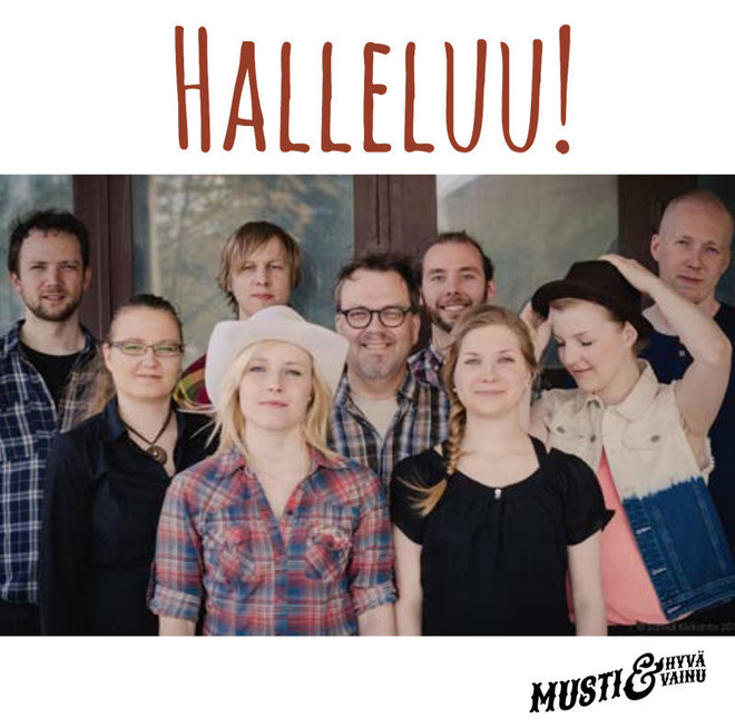 Musti Ja Hyvä Vainu  -  Halleluu !  -  CD