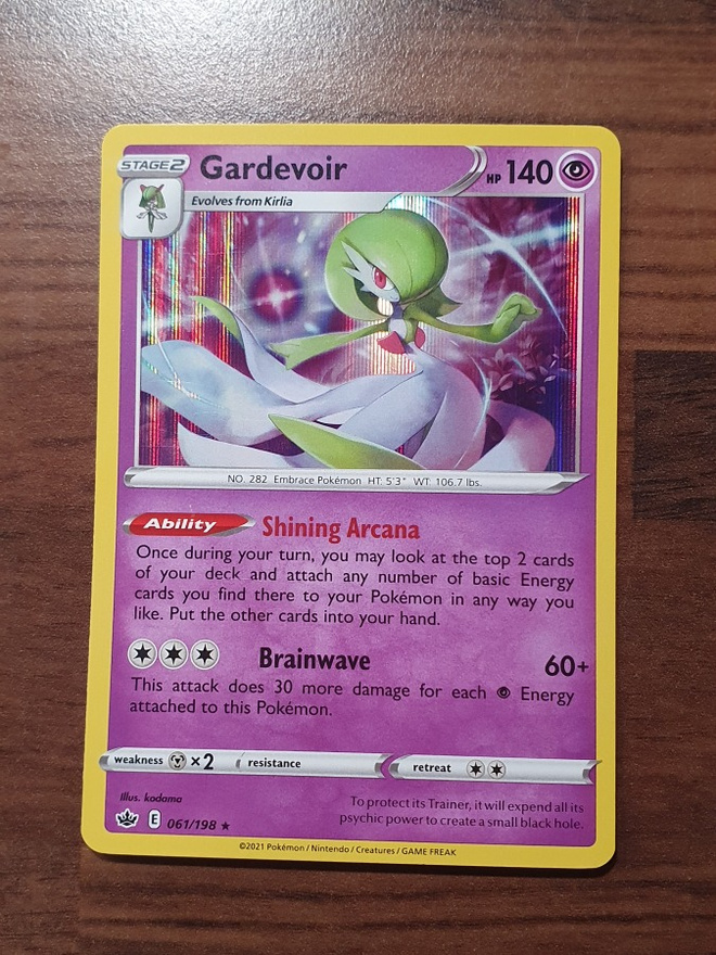 Pokemon Gardevoir 061/198 Holo Rare