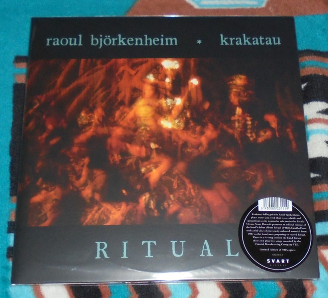 RAOUL BJÖRKENHEIM KRAKATAU ~ Ritual ~ 2 LP  kelmussa MINT