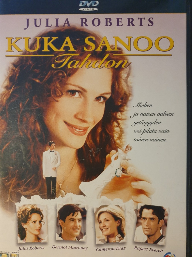 Kuka sanoo tahdon DVD (Julia Roberts) Egmont