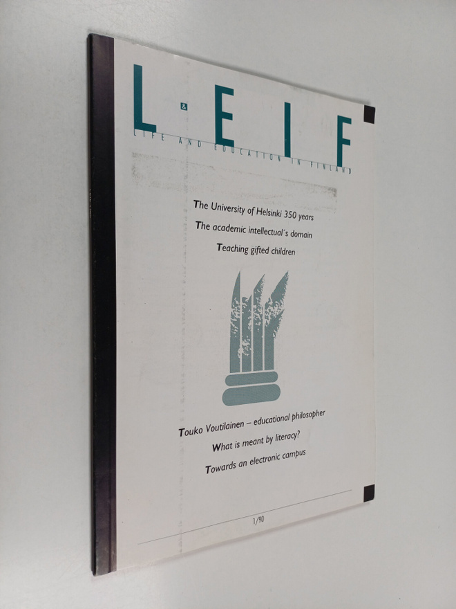 LEIF = Life and Education in Finland 1/1990