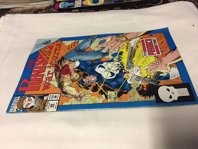 MARVEL THE PUNISHER WAR JOURNAL 49/1992 HYVÄ