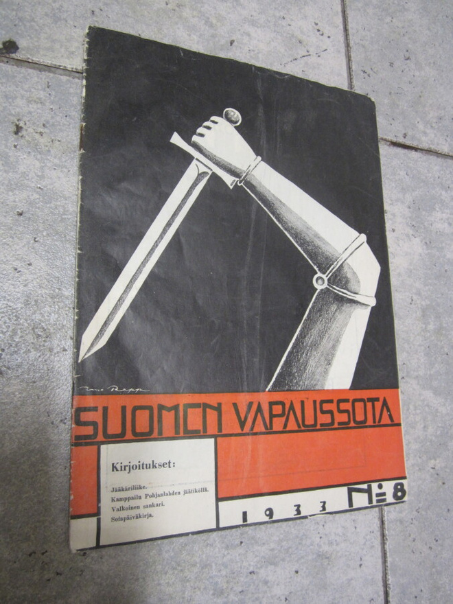 Suomen vapaussota n:o 8 / 1933 ( MM SOTAPÄIVÄKIRJA )