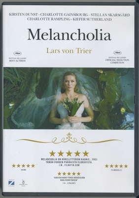 MELANCHOLIA – Suomi-DVD 2011 - Lars von Trier, Kirsten Dunst