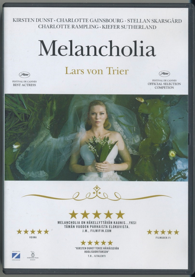 MELANCHOLIA – Suomi-DVD 2011 - Lars von Trier, Kirsten Dunst
