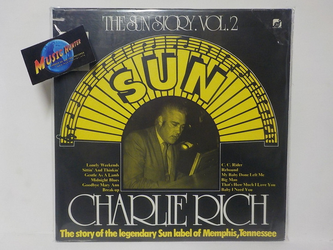 CHARLIE RICH - THE SUN STORY VOL 2 USA PRESS -77 M-/EX+ LP
