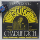 CHARLIE RICH - THE SUN STORY VOL 2 USA PRESS -77 M-/EX+ LP - pikkukuva 1