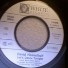 DAVID HASSELHOFF :: LET'S DANCE TONIGHT :: VINYYLI 7" 1991 - pikkukuva 3