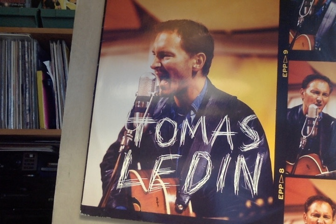 TOMAS LEDIN :: EN DEL AV MITT HJÄRTA :: VINYYLI  MAXI   1990
