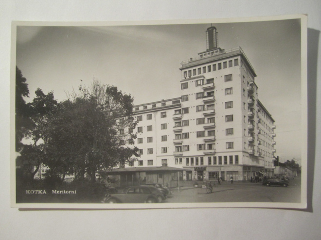 VANHA Postikortti Kotka 1950-l Alkup.Mallikappale