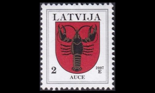 Latvia 421D_IX ** Käyttösarja Vaakuna 2 S -07 (1996)