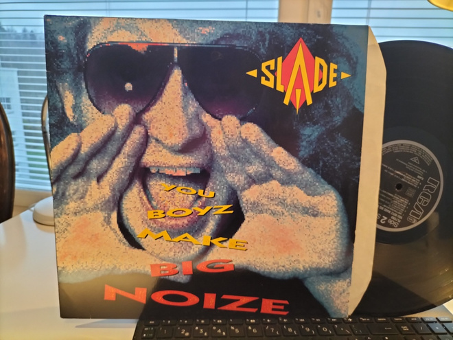 SLADE, You boyz make big noize, LP GER -87 HIENO KUNTO !!