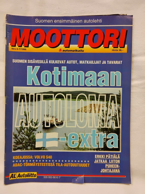 Moottori & automatkailu No 6-7 kesäkuu heinäkuu 1996