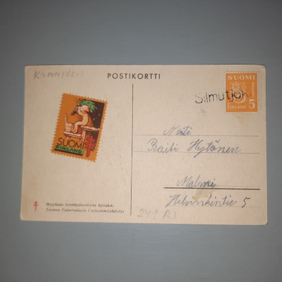 PK rivileima Silmutjoki Konnevesi, k-49 kortilla