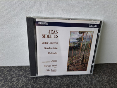 Sibelius:Violin concerto etc.-Miriam Fried-Okko Kamu CD