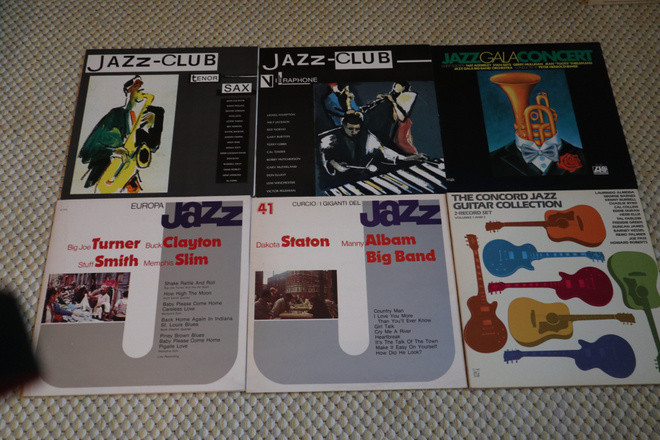 NIPPU 12: Jazz Kokoelma -LP:tä 6kpl