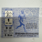 5kpl Helsingin olympiakisojen 1952 pääsylippua - pikkukuva 2
