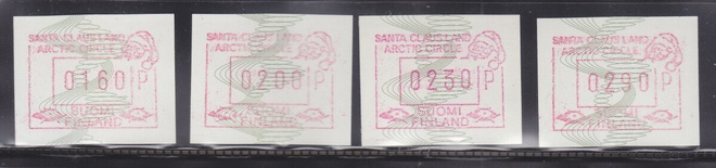 ATM 1993 Santa Claus Land III postiutuoreena