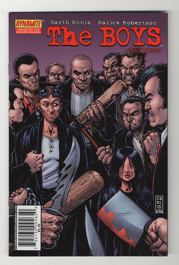 The Boys #16-19 (2008); The Boys Herogasm #1 (2009)