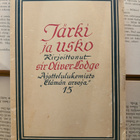 Oliver Lodge - Järki ja usko (nid.) - pikkukuva 1