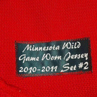 Antti Miettinen Minnesota Wild game worn - pikkukuva 3