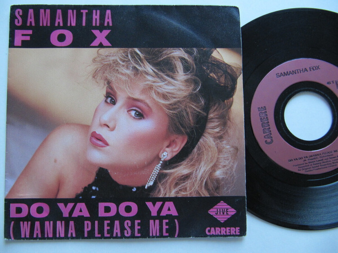 Samantha Fox Do Ya Do Ya 7" sinkku Ranskalainen