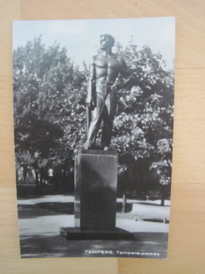 VANHA Postikortti Tampere 1930-l Alkup. Mallikappale