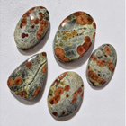 Vulkaaninen lasi 148.15 ct oranssi maasälpä sulkeumilla MEX - pikkukuva 1